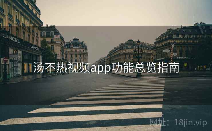 汤不热视频app功能总览指南 汤不热视频app功能总览指南