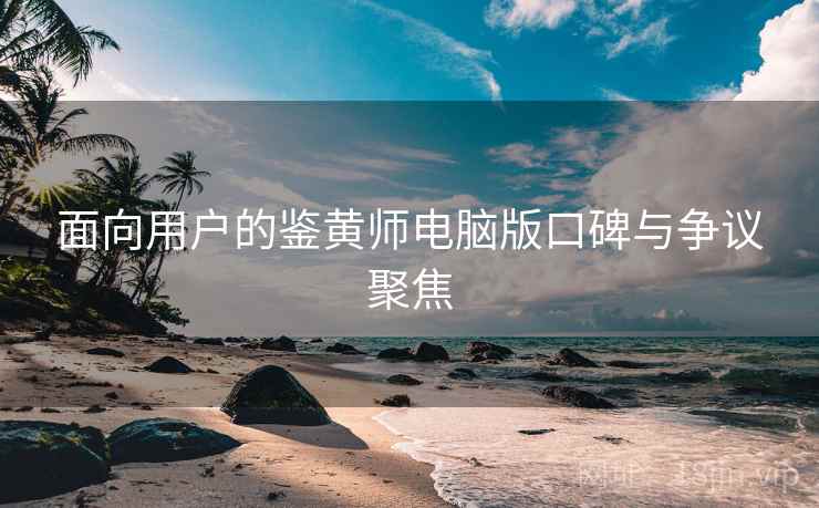 面向用户的鉴黄师电脑版口碑与争议聚焦